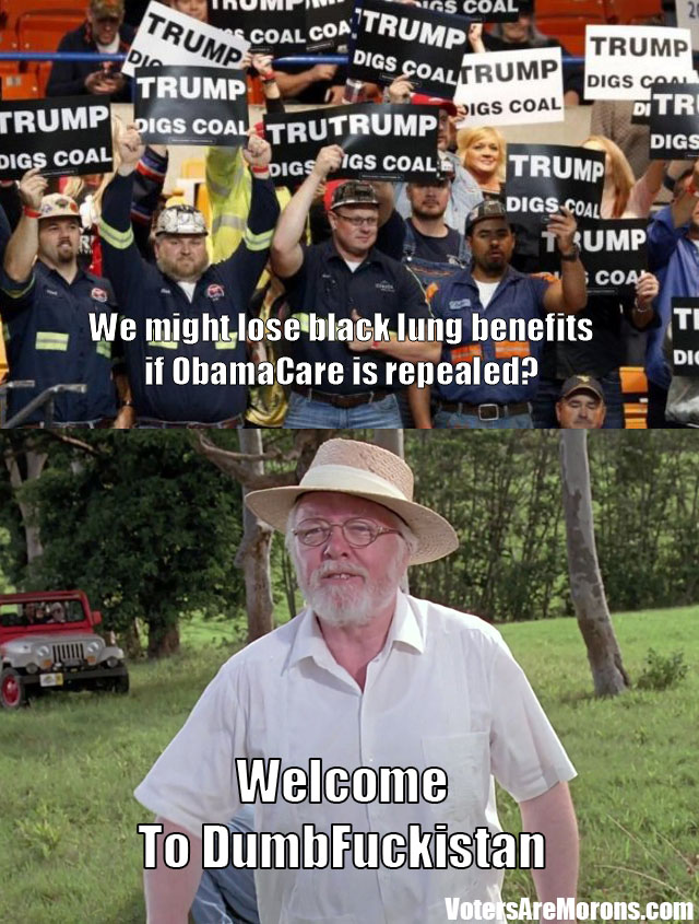 Welcome, to DumbFuckistan.